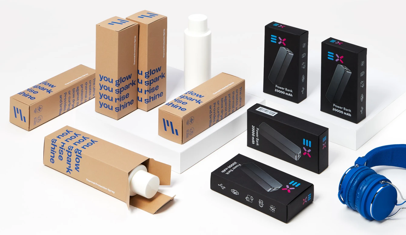 Verpackung drucken MAterialien